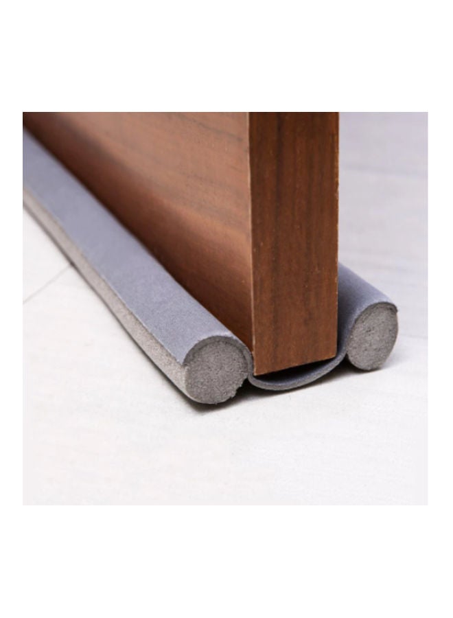 NIBEMINENT Flexible Door Seal Bottom Sealing Strip Grey - Image 1