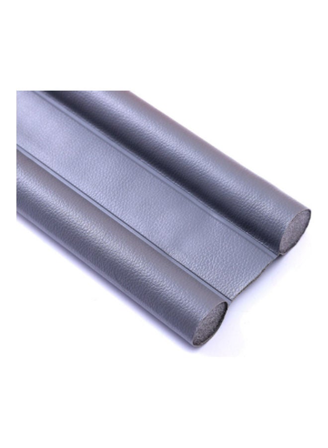 NIBEMINENT Flexible Door Seal Bottom Sealing Strip Grey - Image 2