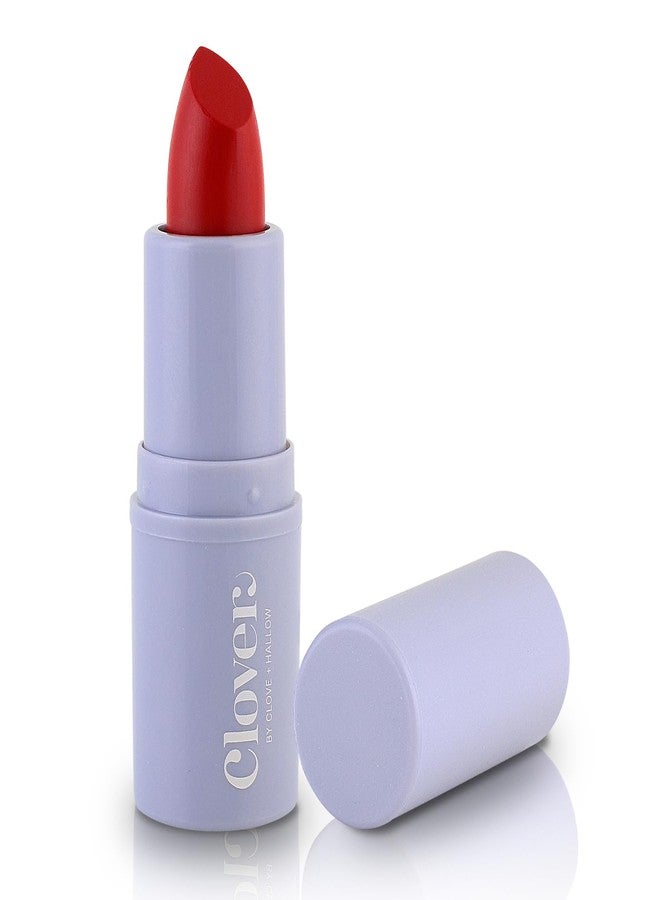 Clover Comfy Matte Lipstick | Non Drying, Moisturizing & Lightweight, High Pigmented Lipstick | Cruelty-Free & Vegan Lip Makeup | Shade - Retro - Image 1
