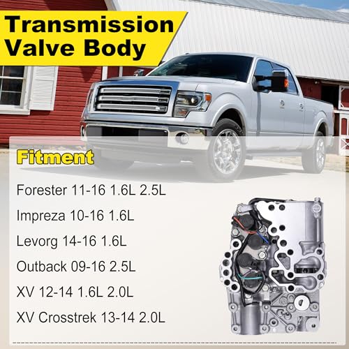 POPSTORE 163740B TR580 Transmission Valve Body Compatible with Subaru Forester Impreza Outback 25L - Image 3