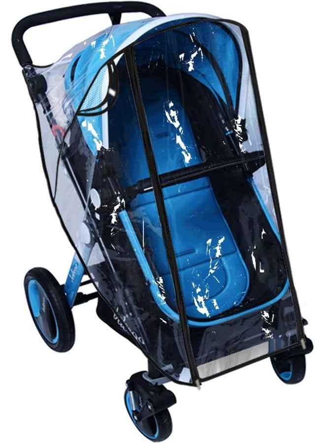 AncBace Baby Stroller Rain Cover Weather Shield Accessories Universal Size - Image 1
