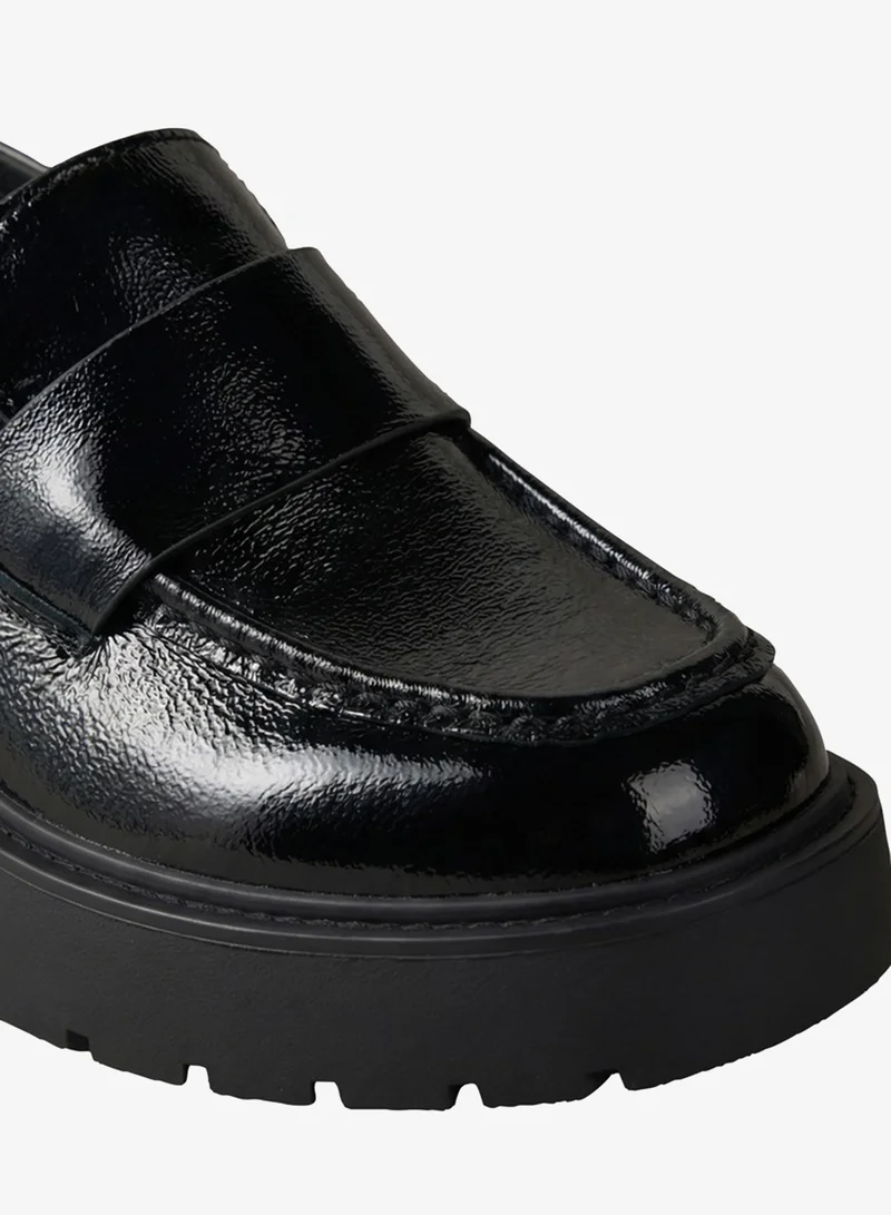 Calvin Klein  CK Bold - Shine Leather Chunky Loafers for Women | Best Price UAE