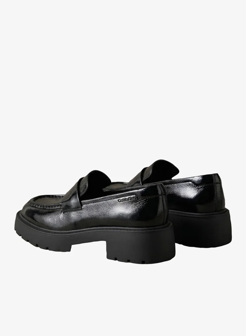 Calvin Klein  CK Bold - Shine Leather Chunky Loafers for Women | Best Price UAE
