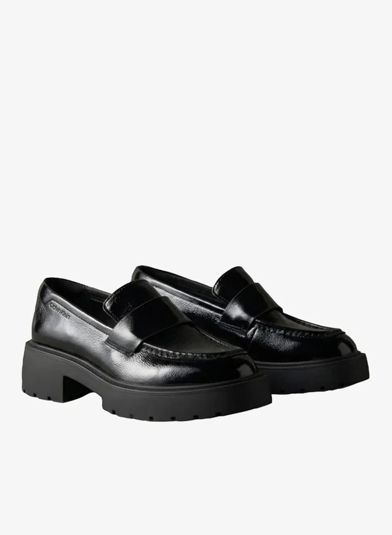 Calvin Klein  CK Bold - Shine Leather Chunky Loafers for Women | Best Price UAE