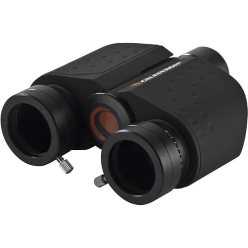 Celestron 93691 Stereo 22mm BaK4 Porro Prism Binocular Viewer for Telescopes Black - Image 3