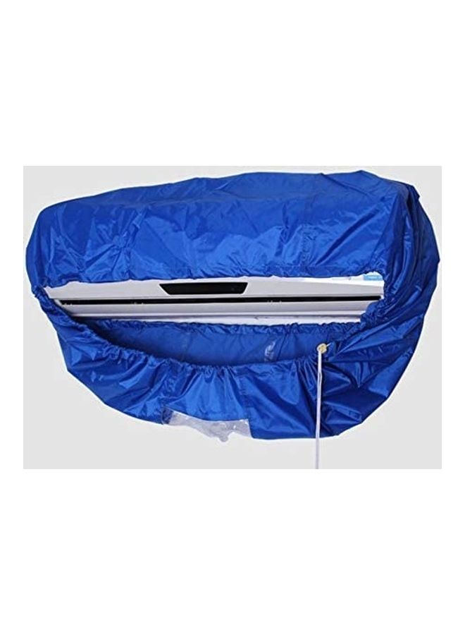 Air Conditioner Washing Cover Blue