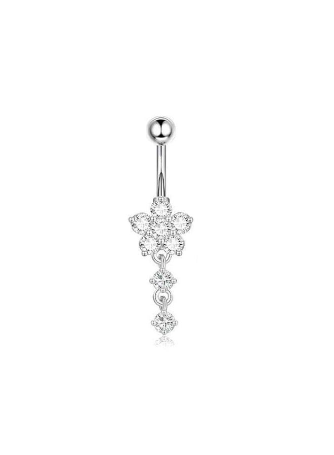 5 PCS Silvery Belly Rings Set - Image 2