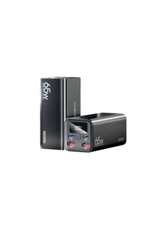 MOXOM MX-PB72 20000 mAh Portable Powerbank with 4 Output and 2 Input 65W PD + 22.5W SCP Charging  - Image 1