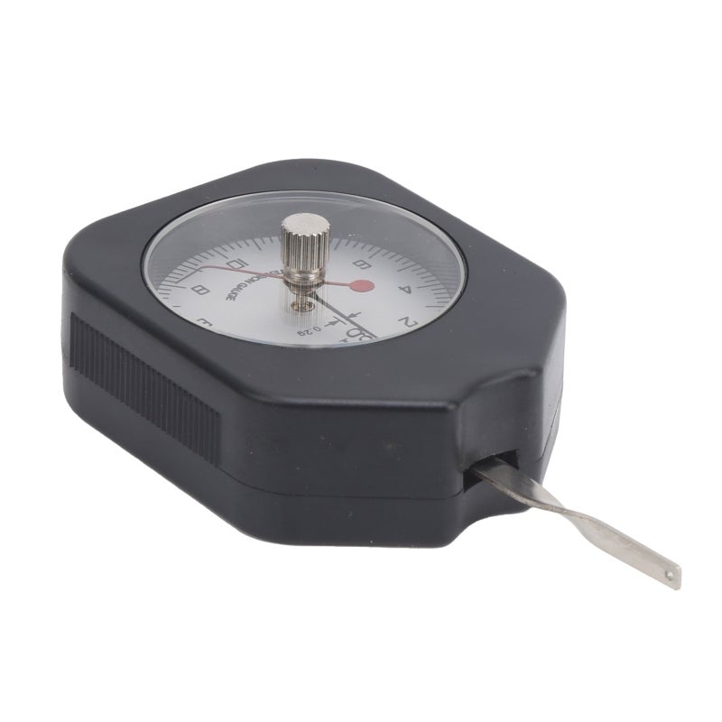 Dial Tensiometer: 10g High Accuracy Alloy Portable Tension Gauge - Compact One-Handed Operation Precision Force Meter for Relay Contact Pressure Electronic Switch Valve Spring Tension Testing - Image 4
