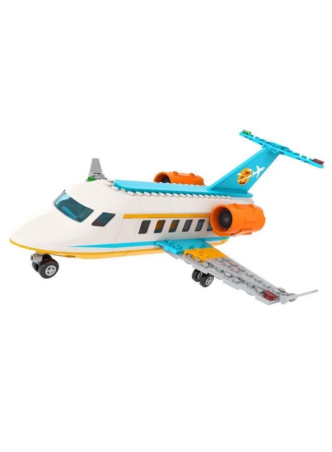 بريك لوت مكعبات بناء طائرات Vacation Airlines، مجموعة نماذج طائرات، مجموعات مكعبات بناء للبالغين أو الأطفال من سن 6 سنوات فما فوق، ديكور منزلي، مكعبات عالية الجودة متوافقة مع ليجو والعلامات التجارية الكبرى، 176 قطعة - Image 2