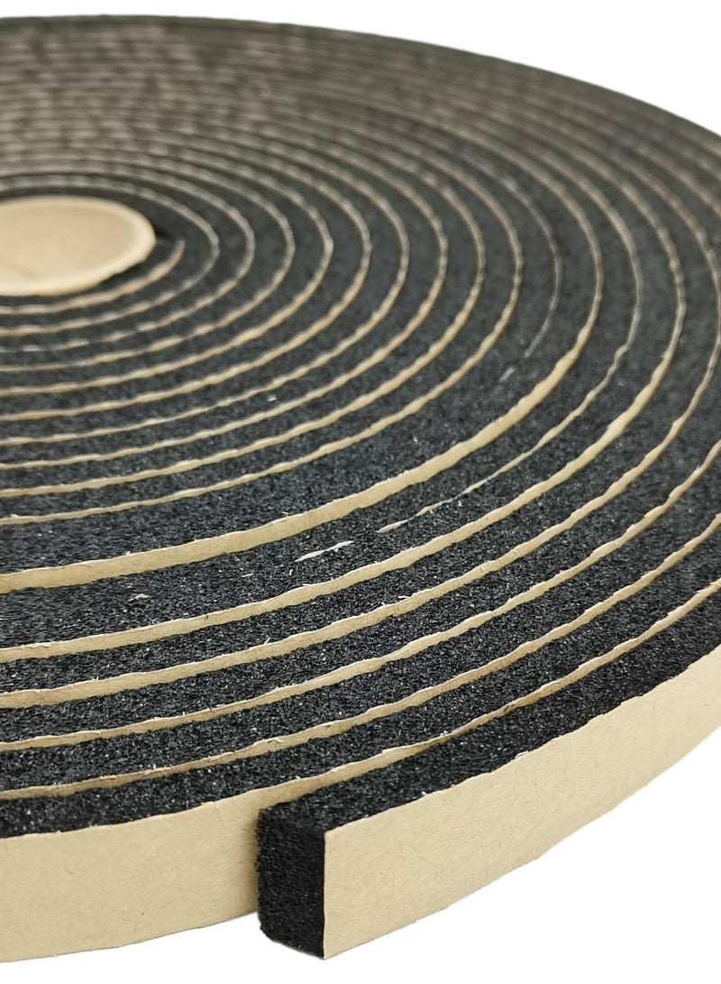 3 pcs 10M Single Side High Density Self Adhesive Foam Seal Tape for Weather Stripping Doors and Windows Insulation, Soundproofing, Air Blocking - Image 5