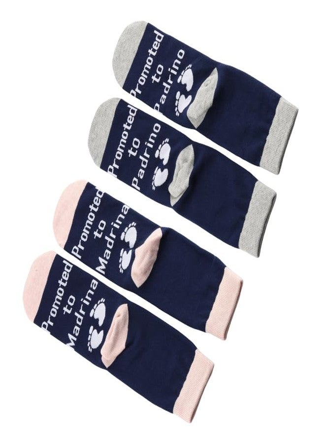 PXTIDY Godparent Proposal Gifts New Padrino Madrina Gift Promoted to Padrino/Madrina Socks in Spanish - Image 3