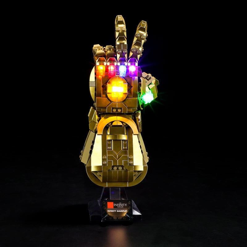 BRIKSMAX Led Lighting Kit for Infinity Gauntlet - Compatible with Lego 76191 Building Blocks Model- Not Include The Lego Set - Image 1