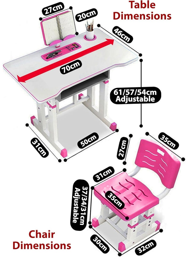 رالي طاولة دراسة للأطفال مع كرسي قابل للتعديل – تصميم مريح، تخزين واسع، مناسبة للتعلم المنزلي والحضانة - Image 5