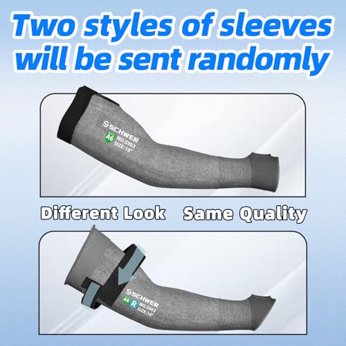 Schwer AIR-SKIN ANSI A6 Cut Resistant Arm Sleeves for Men & Women S903, Non-PFAS Arm Protectors for High Risk Work, UPF50+ UV Protection Cooling Gardening Sleeves for Farming, Lightweight, Breathable - Image 2