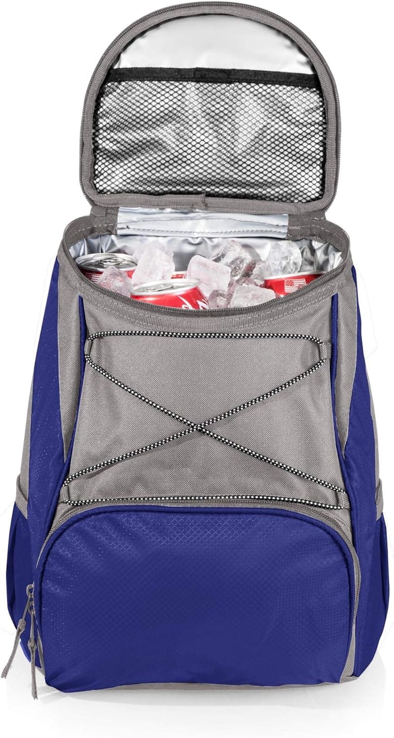 PICNIC TIME ONIVA PTX Insulated Backpack Cooler - Navy Blue with Gray Accents - Image 3