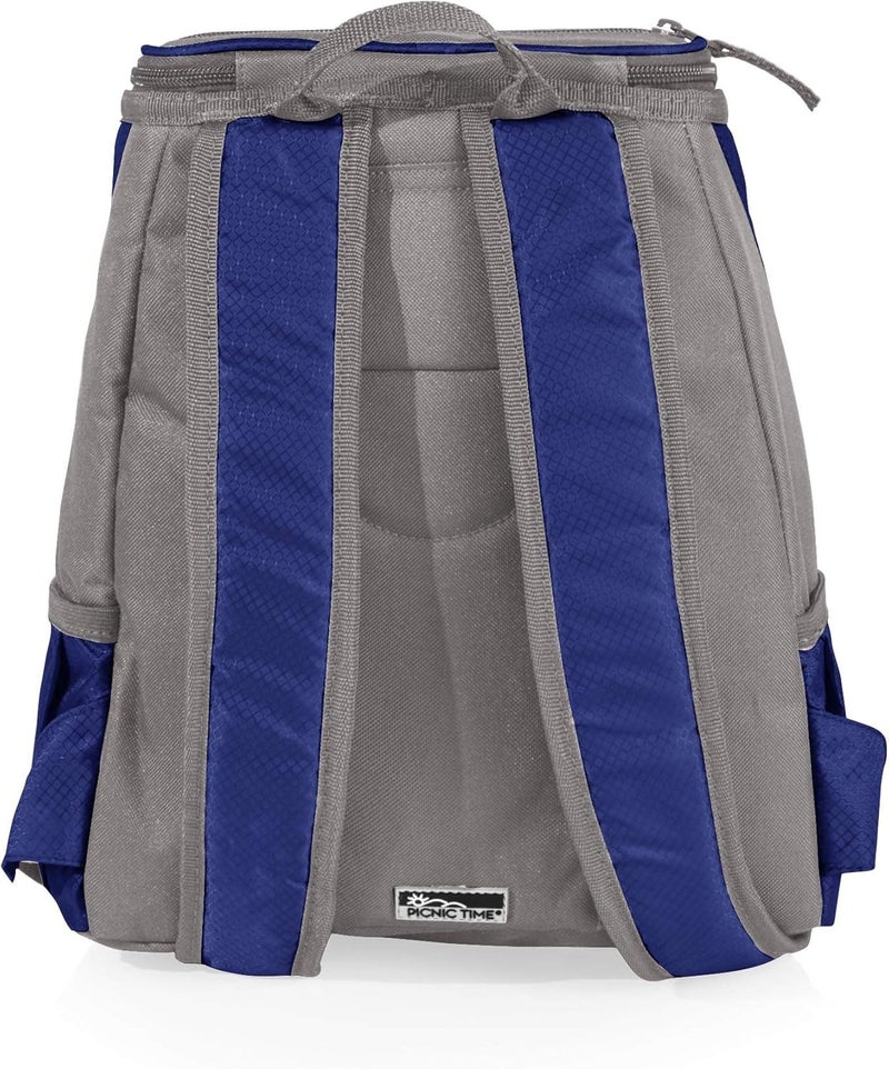 PICNIC TIME ONIVA PTX Insulated Backpack Cooler - Navy Blue with Gray Accents - Image 4