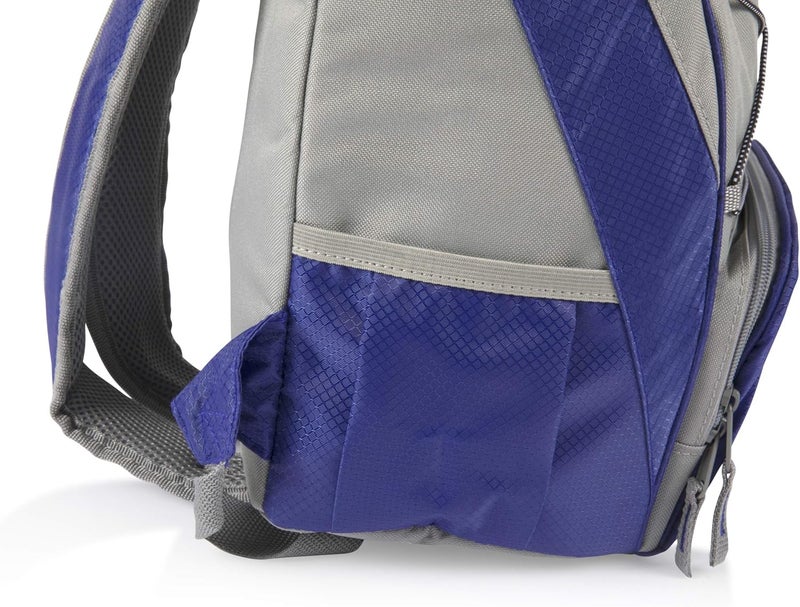 PICNIC TIME ONIVA PTX Insulated Backpack Cooler - Navy Blue with Gray Accents - Image 5