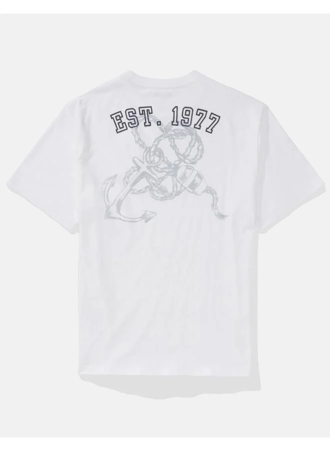 American Eagle Elevated Logo Graphic T-Shirt