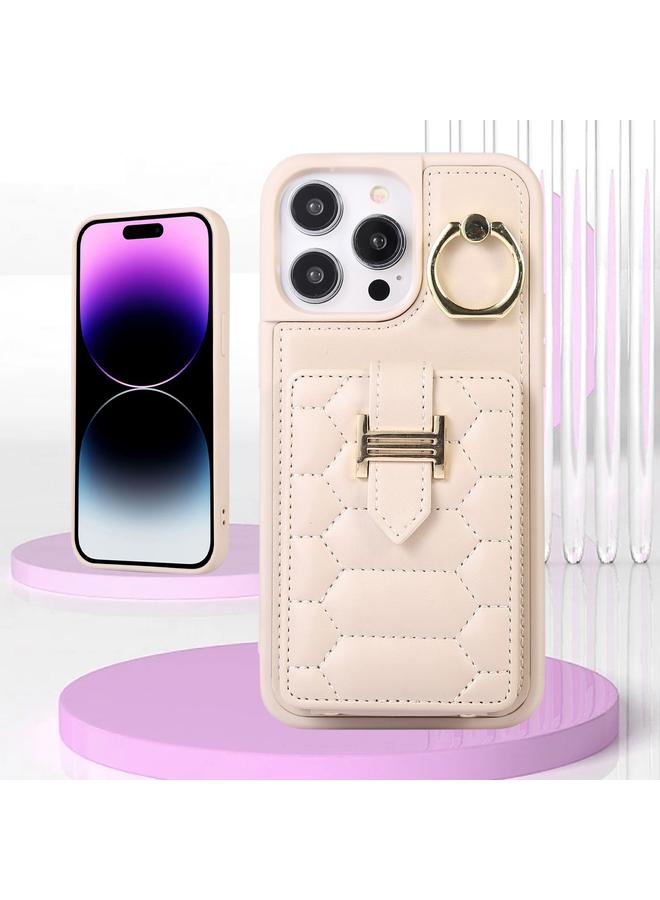 S-TOP Case For iPhone 14 Plus Vertical Card Bag Ring Holder Phone Case with Dual Lanyard - Image 2