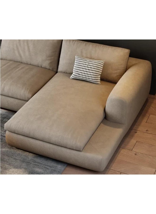 Comfynest طقم أريكة غرفة المعيشة على شكل L بتصميم حديث نوردك (يسار) - Image 4