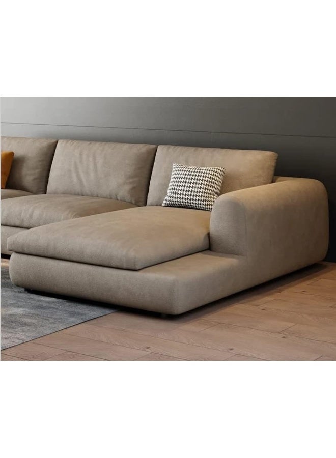 Comfynest طقم أريكة غرفة المعيشة على شكل L بتصميم حديث نوردك (يسار) - Image 3