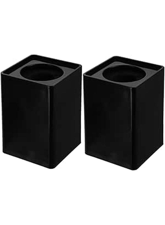 2 Pcs Durable Microphone Flag Holder For Media Interviews Easy Attachment Logo Clip - Image 1
