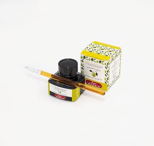 Jacques Herbin Herbin Georges Lalo 13710T Scented Ink Lavender, 30 ml, 4.90 x 4.90 x 5.20 cm, Blue - Image 4