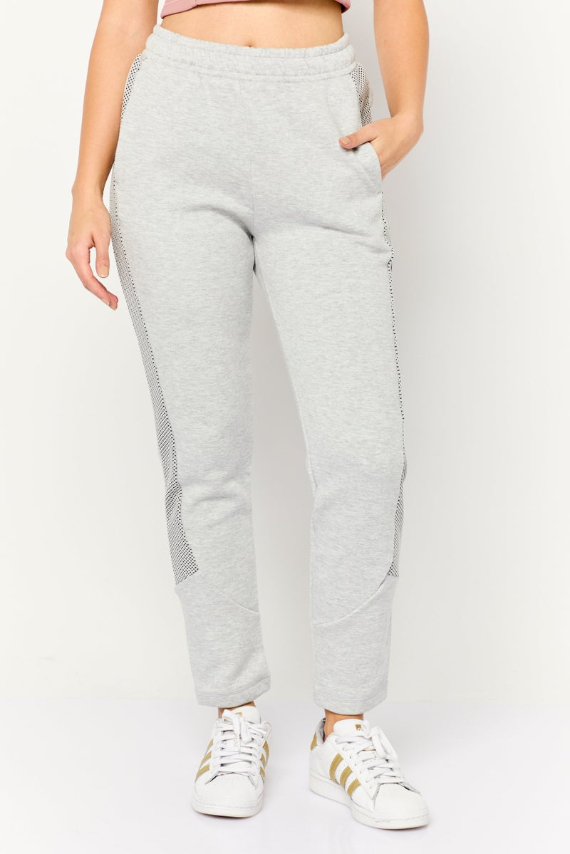 PUMA Women Sportswear Fit Training Sweatpants, Heather Grey - Image 1