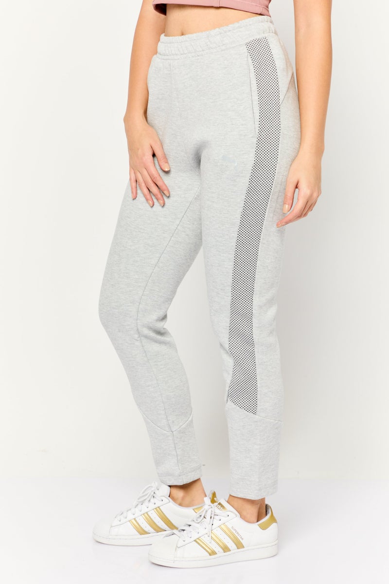 PUMA Women Sportswear Fit Training Sweatpants, Heather Grey - Image 3