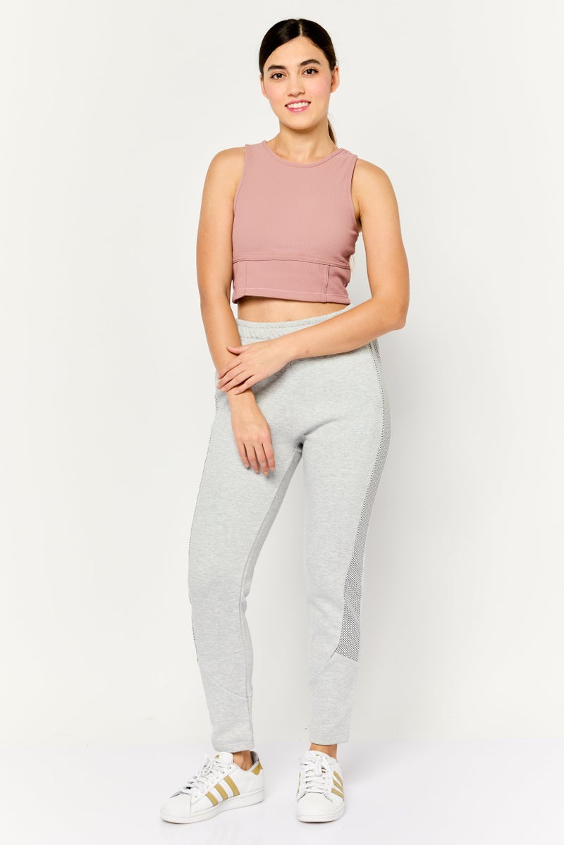 PUMA Women Sportswear Fit Training Sweatpants, Heather Grey - Image 2