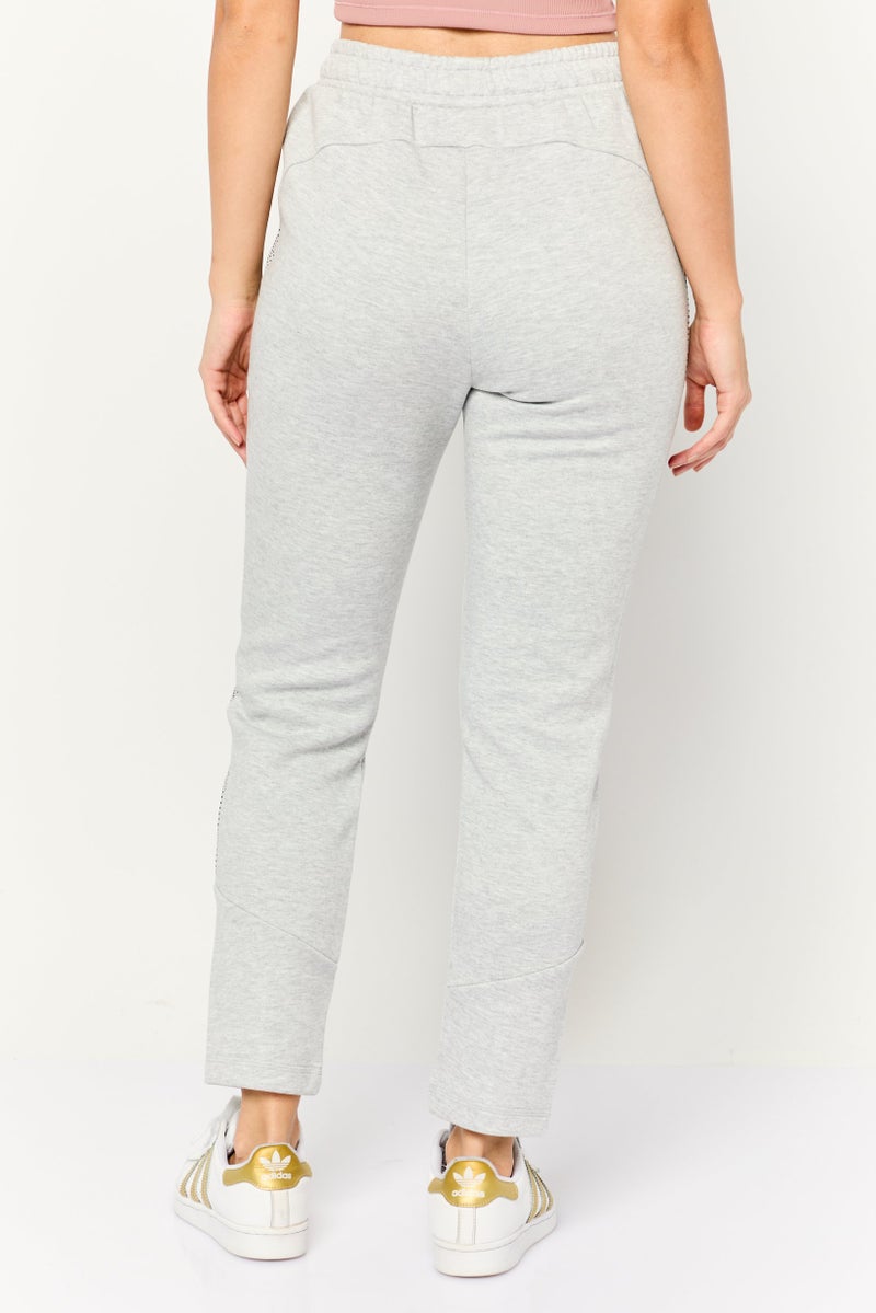 PUMA Women Sportswear Fit Training Sweatpants, Heather Grey - Image 4