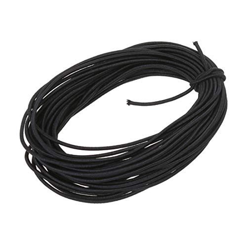 Usew 2 mm Heavy Round Elastic Cord,10 Yards (Black) - Image 5