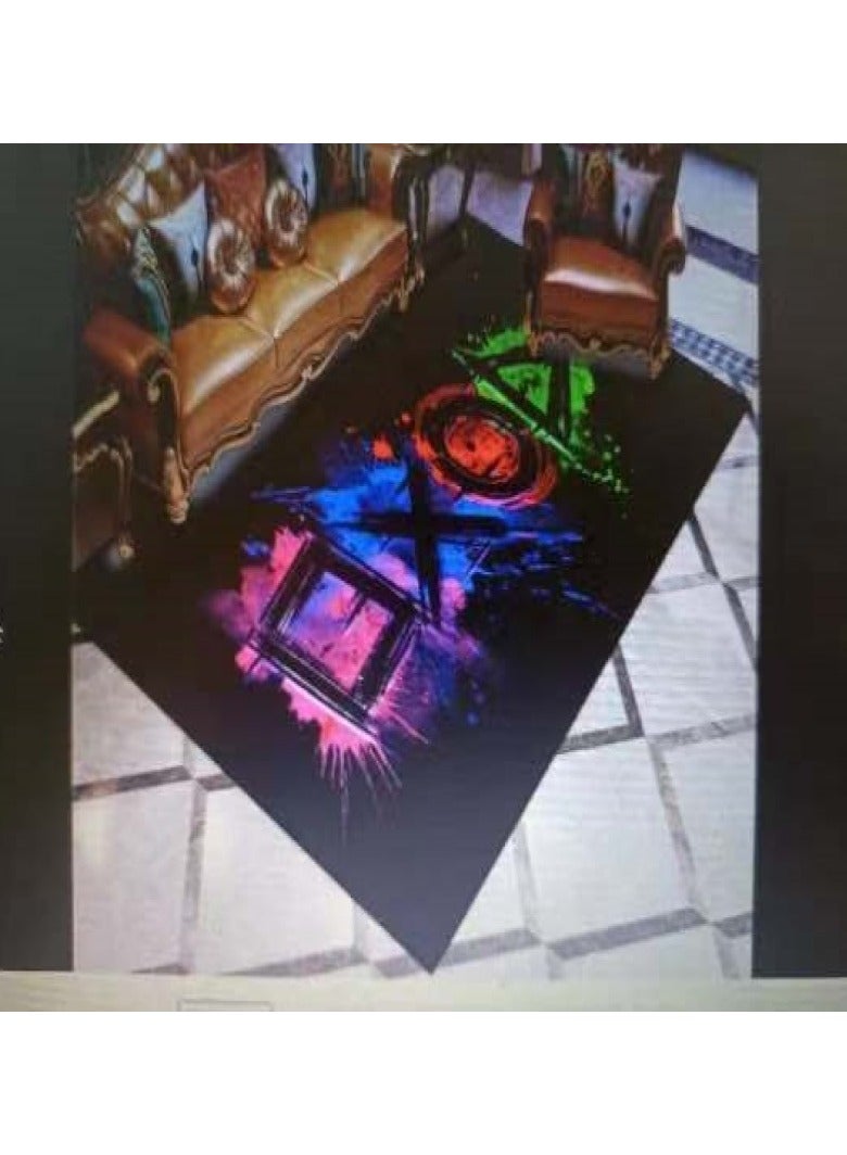 Loquat Game Console Cartoon Gaming Controller Esports Carpet - Image 1