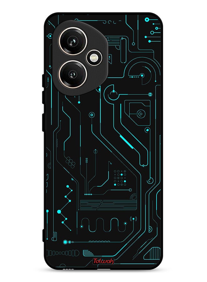 Tolwak Honor 400 Protective Case Cover Digital Art Circuits Minimalism Multiple Display - Image 1