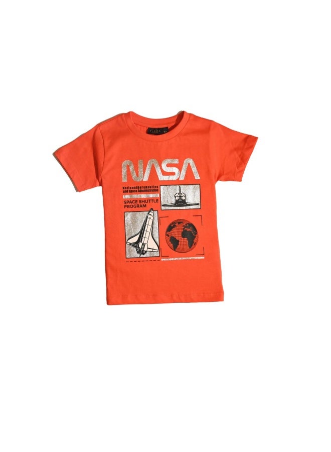 ناسا طقم تيشيرت وشورت ناسا للأولاد - Image 2