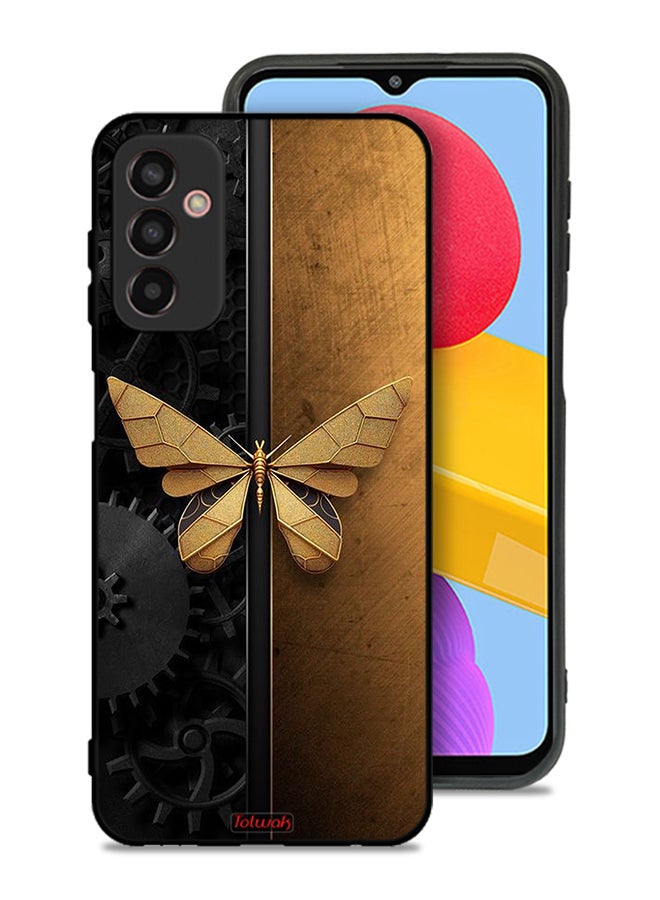 Tolwak Samsung Galaxy F23 Protective Case Cover Steel Butterfly - Image 1