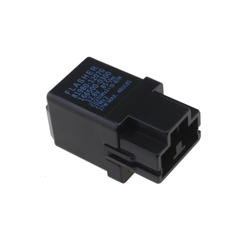 ECSiNG Auto Flasher Relay Car Turn Signal Electronic Relay 3 Pin Flasher Relay for Lamps LED Indicator 8198012070 Compatible with Toyota Compatible with Lexus ES300