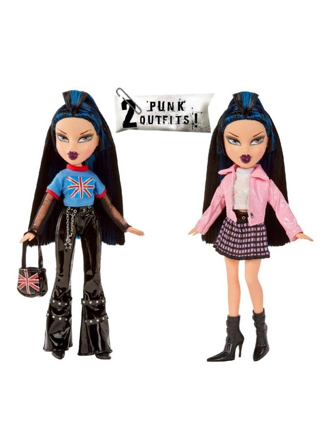 BRATZ دمية الموضة جاد 'بريتي إن بانك' مع 2 أزياء وحقيبة سفر، لجمعها للأعمار 6 7 8 9 10+ - Image 4