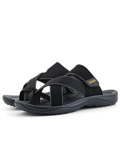 spot Slippers for men | Men's Casual Slipper with Traditional Look | SS-1921 Black  - Image 2