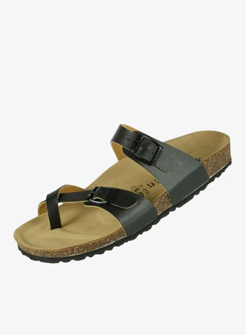 Biochic Black Biochic Mens Toe Grip Slipon 012-406 1895-Black for Men | Best Price UAE