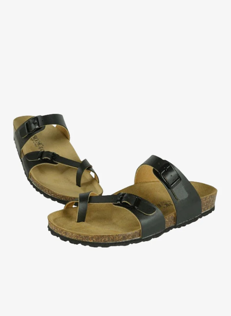 BiOCHIC Biochic Mens Toe Grip Slipon 012-406 1895-Black