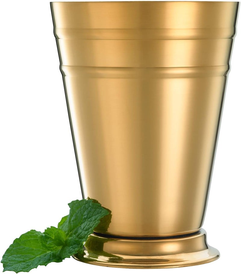BARFLY Deluxe Julep Cup 13.5oz Gold Plated - Image 4