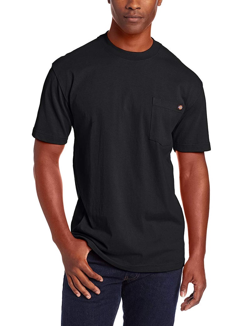 Dickies mens Heavyweight Crew Neck Short Sleeve Tee Big-tall T Shirt, Black, X-Large Tall US - Image 1