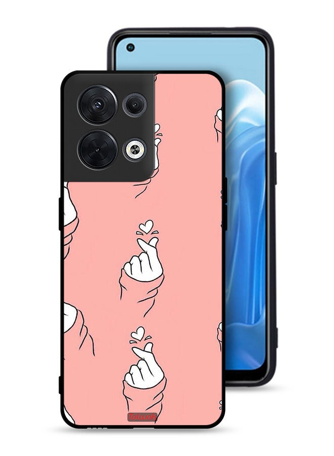 Tolwak Oppo Reno8 5G Protective Case Cover Snaps Tags - Image 1