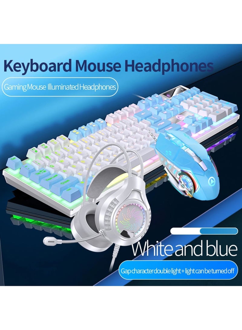 SYOSI Mechanical Gaming Keyboard, DIY RGB 104 Keys Ultra-Slim LED Backlit USB Wired Keyboard, Durable Abs Keycaps/Responsive Keystrokes/Spill-Resistant Computer Keyboard for PC Mac Xbox Gamer - Image 2