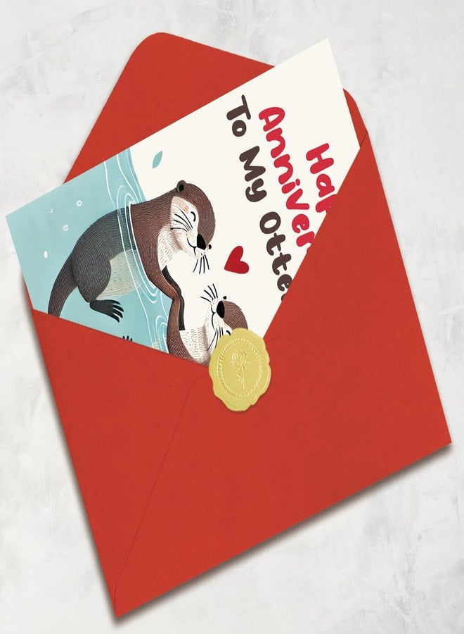 Mcduldul Anniversary Card to Husband Wife Couple | Happy Anniversary Decorations Gifts for Women Men Him Her - Image 5