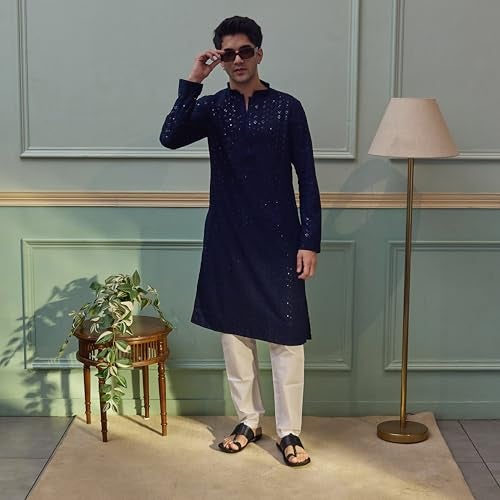 Mochi Men Black Synthetic Leather Kolhapuri Chappal UK/6 EU/40 (16-955) - Image 2