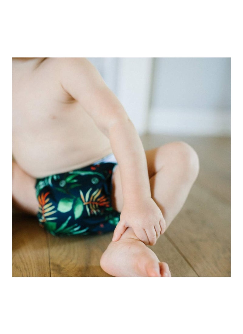 Nora's Nursery - Pack Of 4 Pocket Diapers With 4 Bamboo Inserts - Image 1