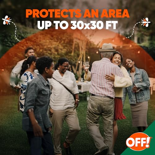 OFF! Outdoor Insect & Mosquito Repellent Fogger, Backyard Pretreat, Kills & Repels Insects in an up to 900 sq, ft, area, 16 oz - Image 4